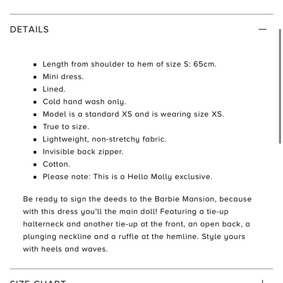 HELLO MOLLY BARBIE MANSION DRESS PINK - Picture 5 of 9